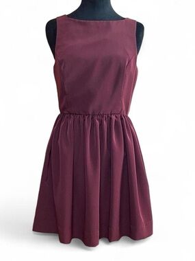 American Apparel Button Mini Dress